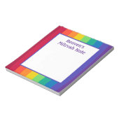 Rainbow Boys Mitzvah Notes Bloc-notes (Tourné)