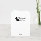 Rainbow Bridge Cat Sympathie Kaart (Achterkant)