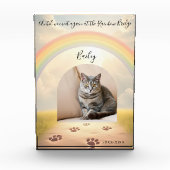 Rainbow Bridge-Custom Pet Fotoblokken (Voorkant)