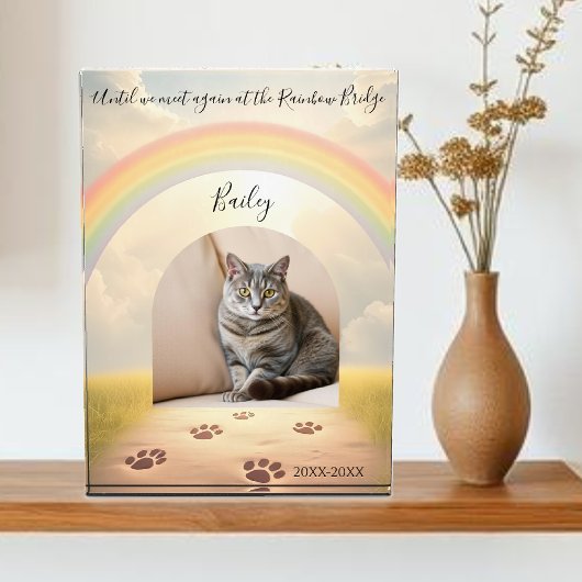 Rainbow Bridge-Custom Pet Fotoblokken