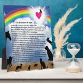 Rainbow Bridge-gedicht Fotoplaat (Zijkant)