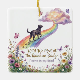 Rainbow Bridge Hondengedenkteken Ter nagedachtenis Keramisch Ornament