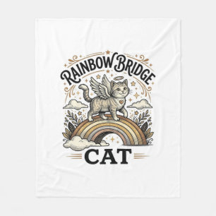 Rainbow Bridge Kat Kat Herdenking Rainbow Bridge V Fleece Deken