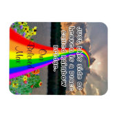 Rainbow Bridge Magnet Magneet (Horizontaal)