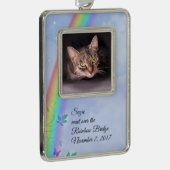 Rainbow Bridge Pet Loss Ornament (Rechts)