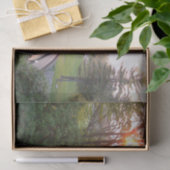 Rainbow Bridge Sunset at Grove City College Tissuepapier (Geschenk)