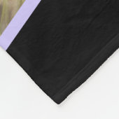 Rainbow Bridge Vold Over Pet Name Foto Fleece Deken (Hoek)