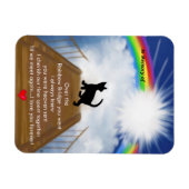 Rainbow Bridge voor Katten Magnet Magneet (Horizontaal)