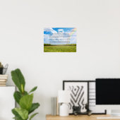 Rainbow Bridge Vrouw Dog Sympathie Poster, Aangepa Poster (Thuiskantoor)