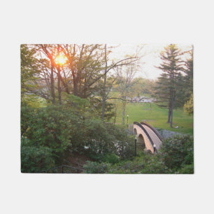 Rainbow Bridge Zonsondergang bij Grove City Colleg Deurmat