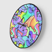 Rainbow Bright Art Grote Klok (Hoek)
