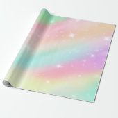 Rainbow Bright Cadeaupapier (Uitgerold)