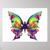 Rainbow Bright  vlinder Poster (Voorkant)
