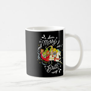 Rainbow Brite Kerstmis Merry And Brite slee Koffiemok