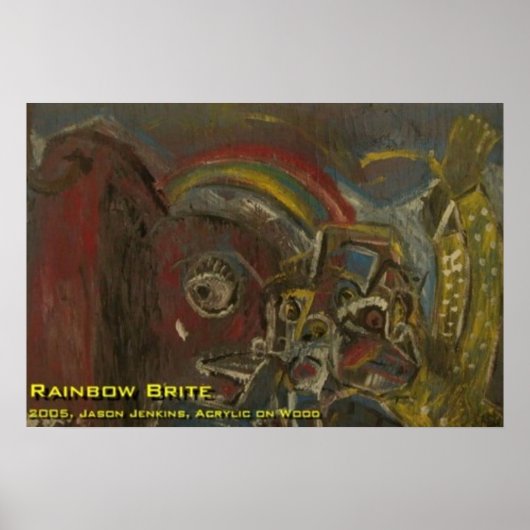 Rainbow Brite Poster (Voorkant)