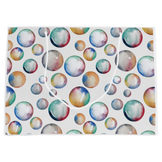 Rainbow Bubbles Gift Bag Groot Cadeauzakje
