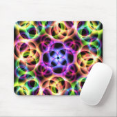 Rainbow Bubbles Twee Muismat (Met muis)