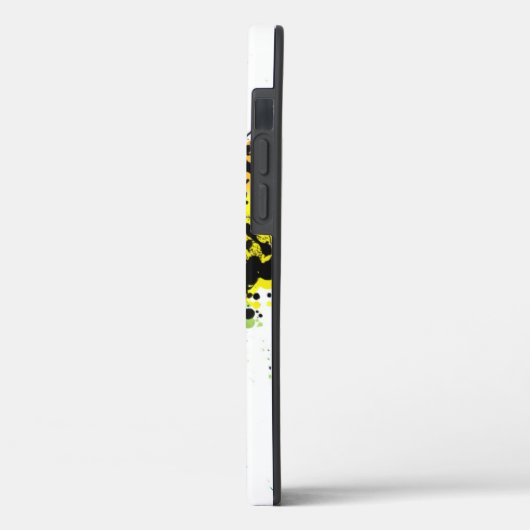 Rainbow Bull Elephant Abstract Case-Mate iPhone Case (Achterkant / Links)