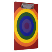 Rainbow Bullseye Klembord (Rechts)