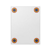 Rainbow Bullseye Notitieblok (Gedraaid)