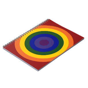 Rainbow Bullseye Notitieboek