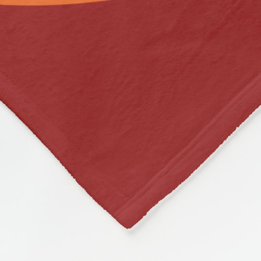 Rainbow Bullseye Pattern Fleece Deken (Hoek)