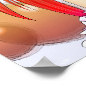 Rainbow Bunny Anime Girl Poster (Hoek)