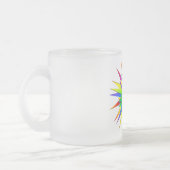 Rainbow Burst mug - choisir style et couleur (Gauche)