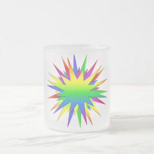 Rainbow Burst mug - choisir style et couleur
