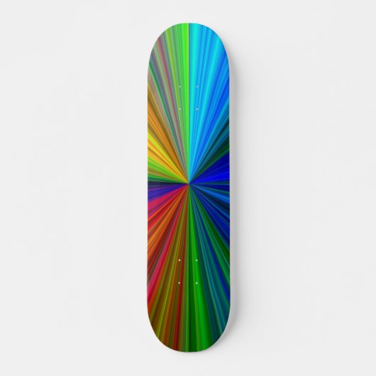 Rainbow Burst Skateboard (Devant)