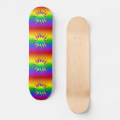 Rainbow Burst-skateboard Skateboard (Voorkant)