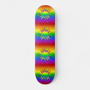 Rainbow Burst-skateboard Skateboard