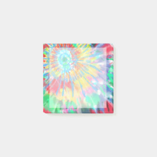 Rainbow Burst Tie Dye Post-it® Notes