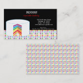 Rainbow Business Cake Visitekaartje (Voorkant / Achterkant)