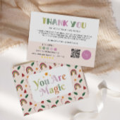 Rainbow Business Carte de remerciements