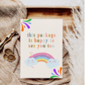 Rainbow Business Carte de remerciements imprimable