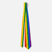 Rainbow Business Cravate & Fierté Rainbow Flag / L (Dos)