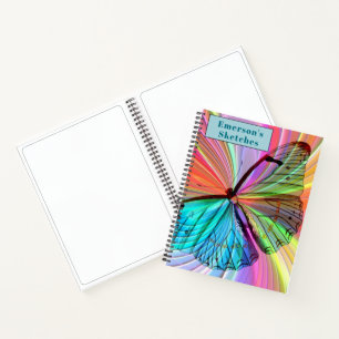 Rainbow Butterfly-handboek aanpassen Notitieboek