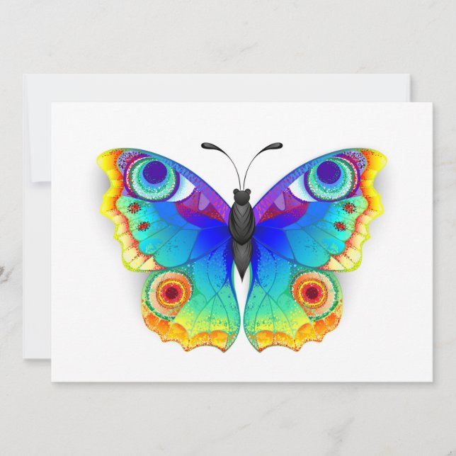 Rainbow Butterfly Peacock Eye (Voorkant)