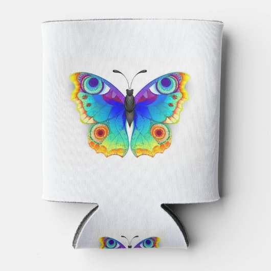 Rainbow Butterfly Peacock Eye Blikjeskoeler (Voorkant)