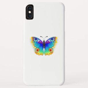 Rainbow Butterfly Peacock Eye iPhone XS Max Hoesje