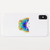 Rainbow Butterfly Peacock Eye Case-Mate iPhone Case (Achterkant (horizontaal))