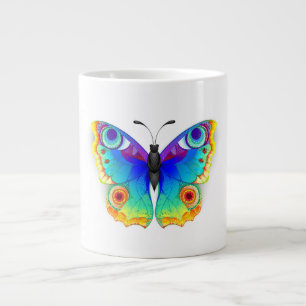 Rainbow Butterfly Peacock Eye Extra Grote Beker