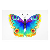 Rainbow Butterfly Peacock Eye Foto Afdruk (Voorkant)