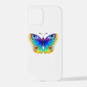 Rainbow Butterfly Peacock Eye iPhone 12 Pro Hoesje