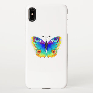 Rainbow Butterfly Peacock Eye iPhone XS Max Hoesje