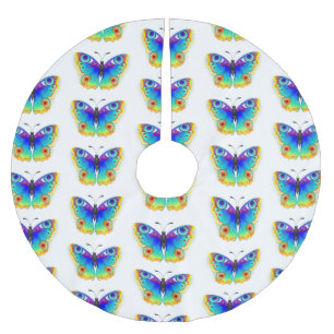 Rainbow Butterfly Peacock Eye Kerstboom Rok