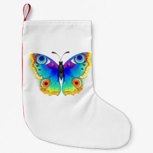 Rainbow Butterfly Peacock Eye Kleine Kerstsok
