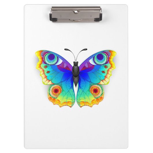 Rainbow Butterfly Peacock Eye Klembord (Voorkant)