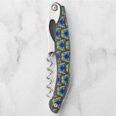 Rainbow Butterfly Peacock Eye Kurkentrekker (Voorkant)